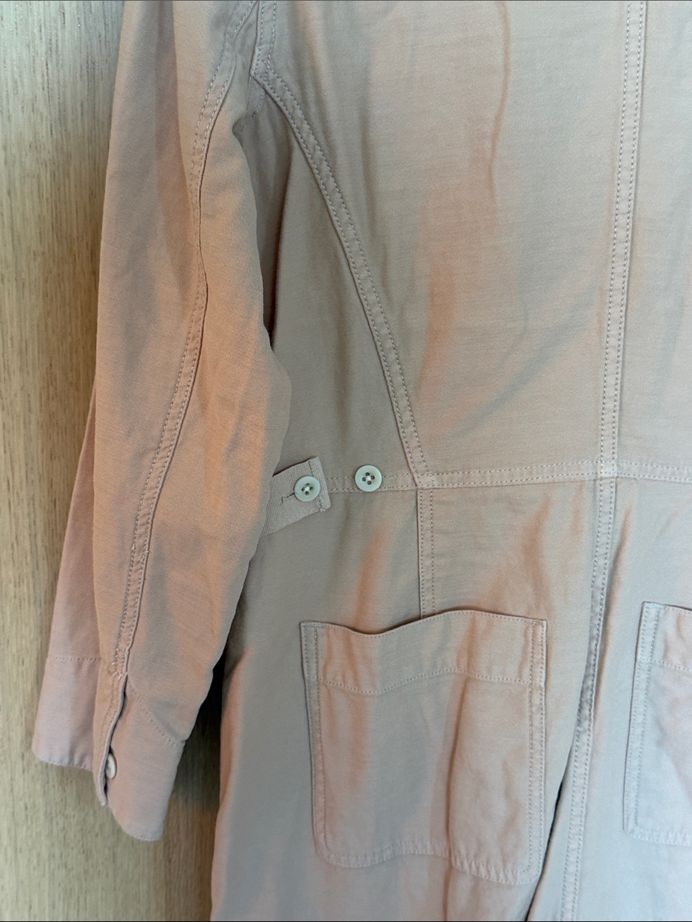 Madewell Relaxed Utility Jumpsuit in Dusty Rose - Picture 3 of 6